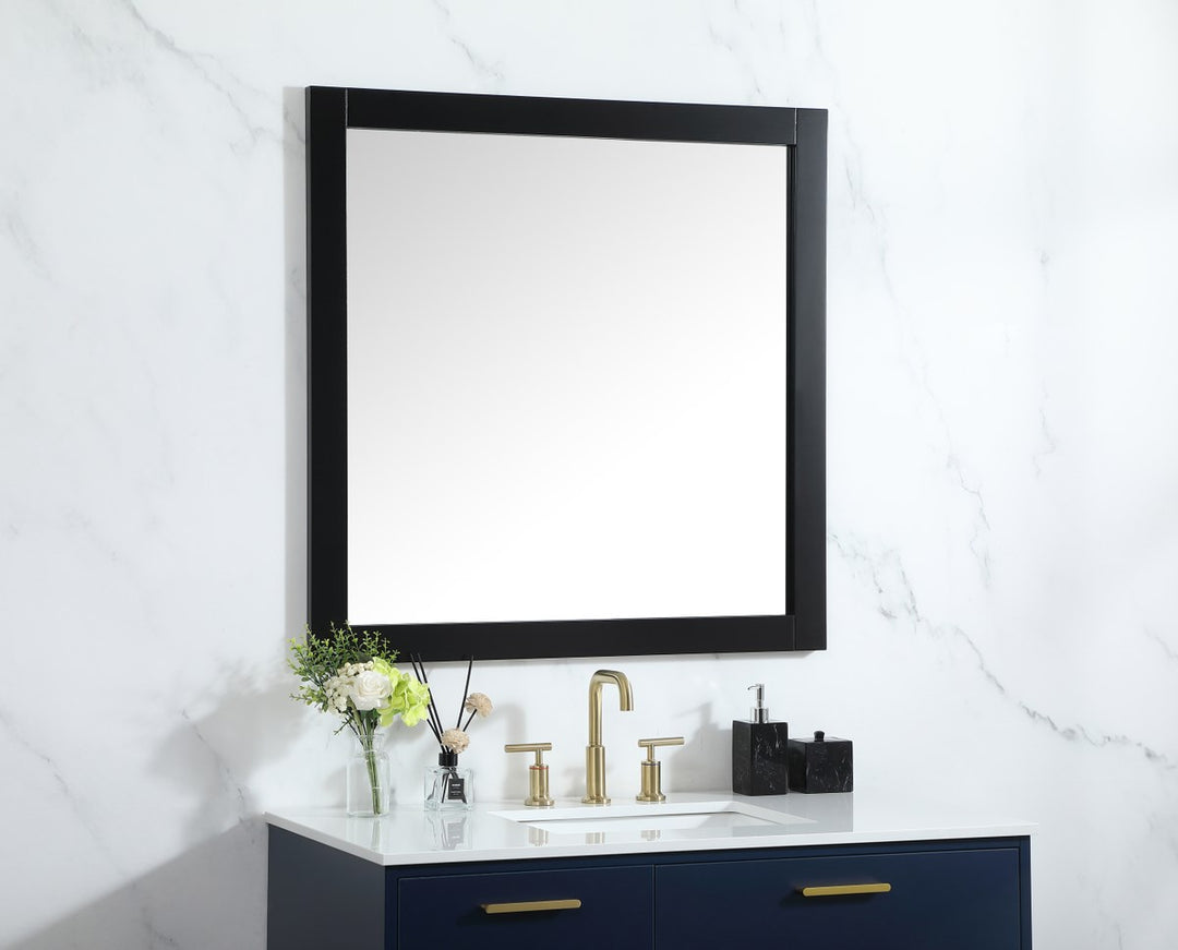 Vanity Mirror 36X36 Inch In Black