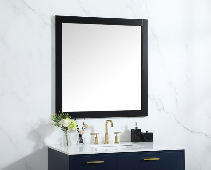 Vanity Mirror 36X36 Inch In Black