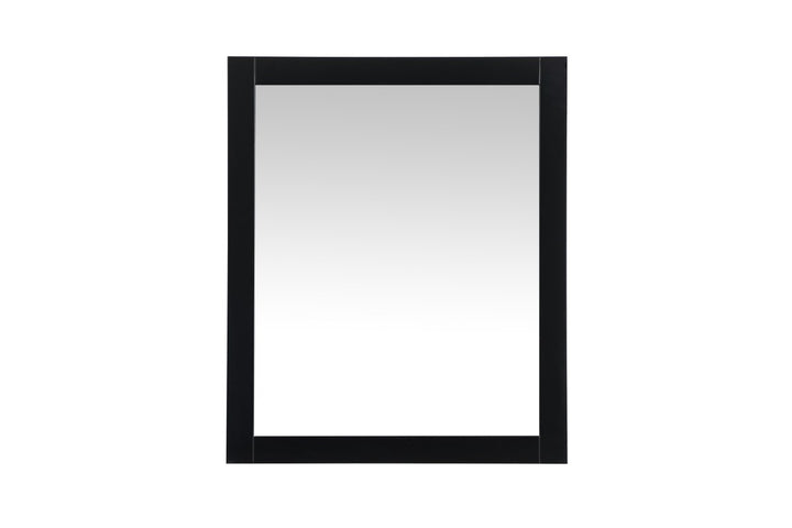 Vanity Mirror 30X36 Inch In Black by Elegant Decor
