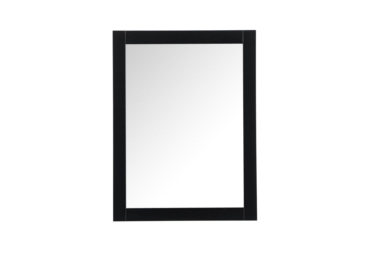 Vanity Mirror 27X36 Inch In Black by Elegant Decor