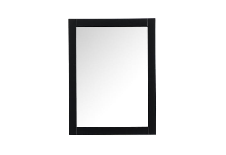 Vanity Mirror 27X36 Inch In Black by Elegant Decor