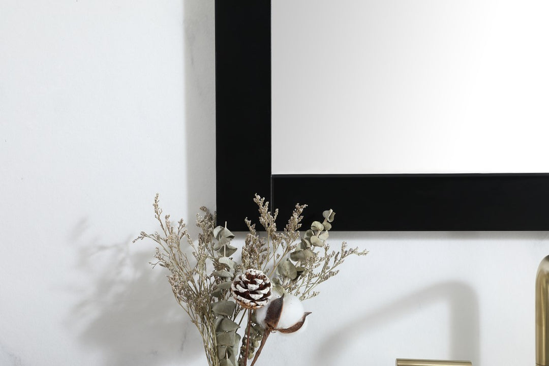 Vanity Mirror 27X36 Inch In Black