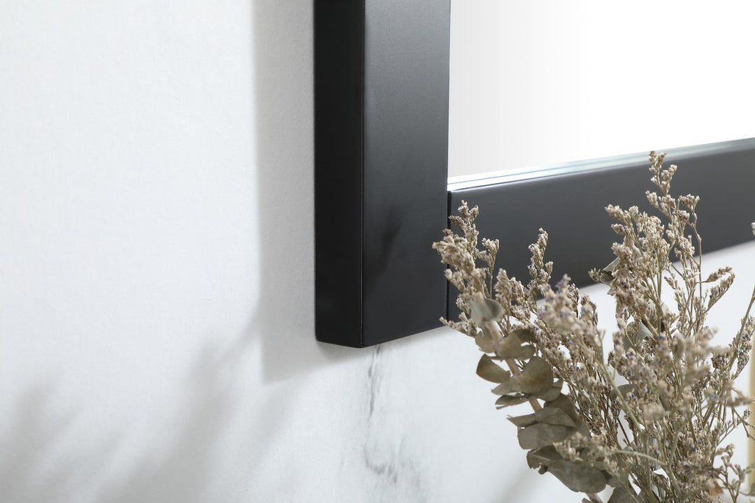 Vanity Mirror 27X36 Inch In Black