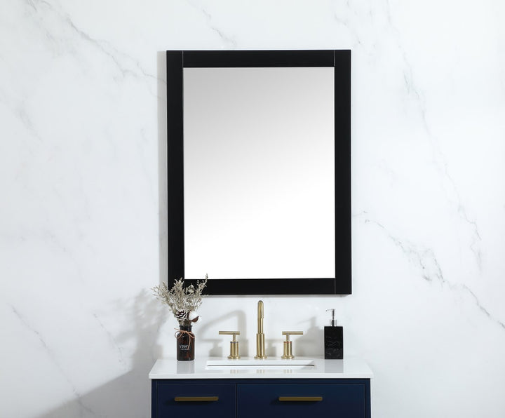 Vanity Mirror 27X36 Inch In Black