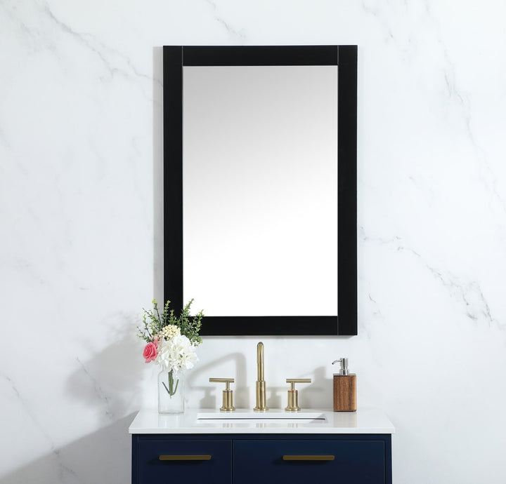 Vanity Mirror 24X36 Inch In Black