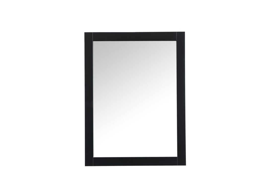 Vanity Mirror 24X32 Inch In Black by Elegant Decor