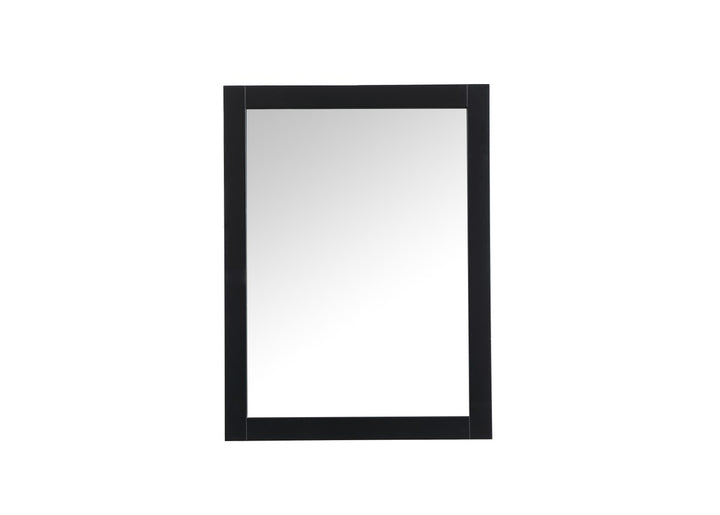Vanity Mirror 24X32 Inch In Black by Elegant Decor