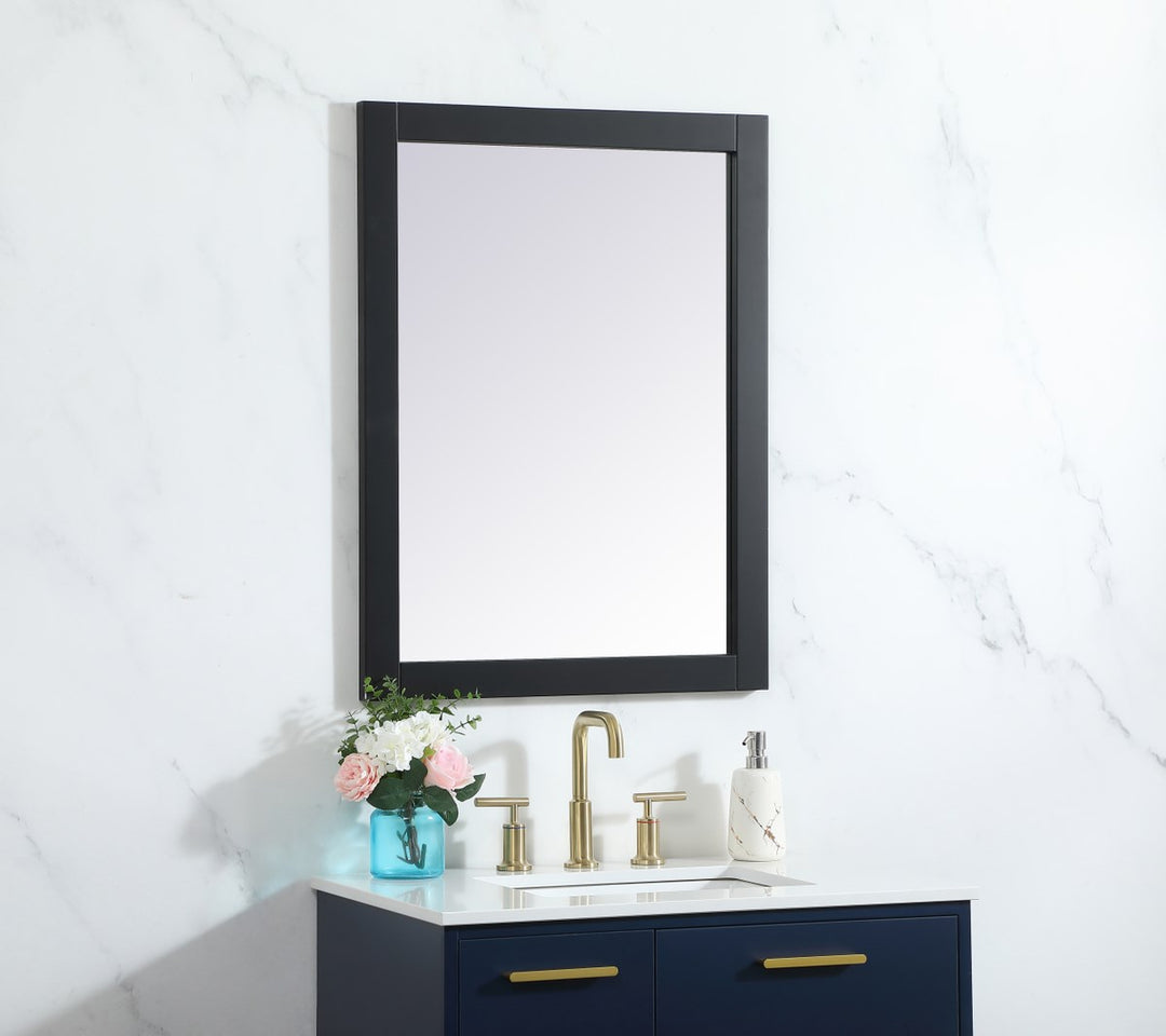 Vanity Mirror 24X32 Inch In Black