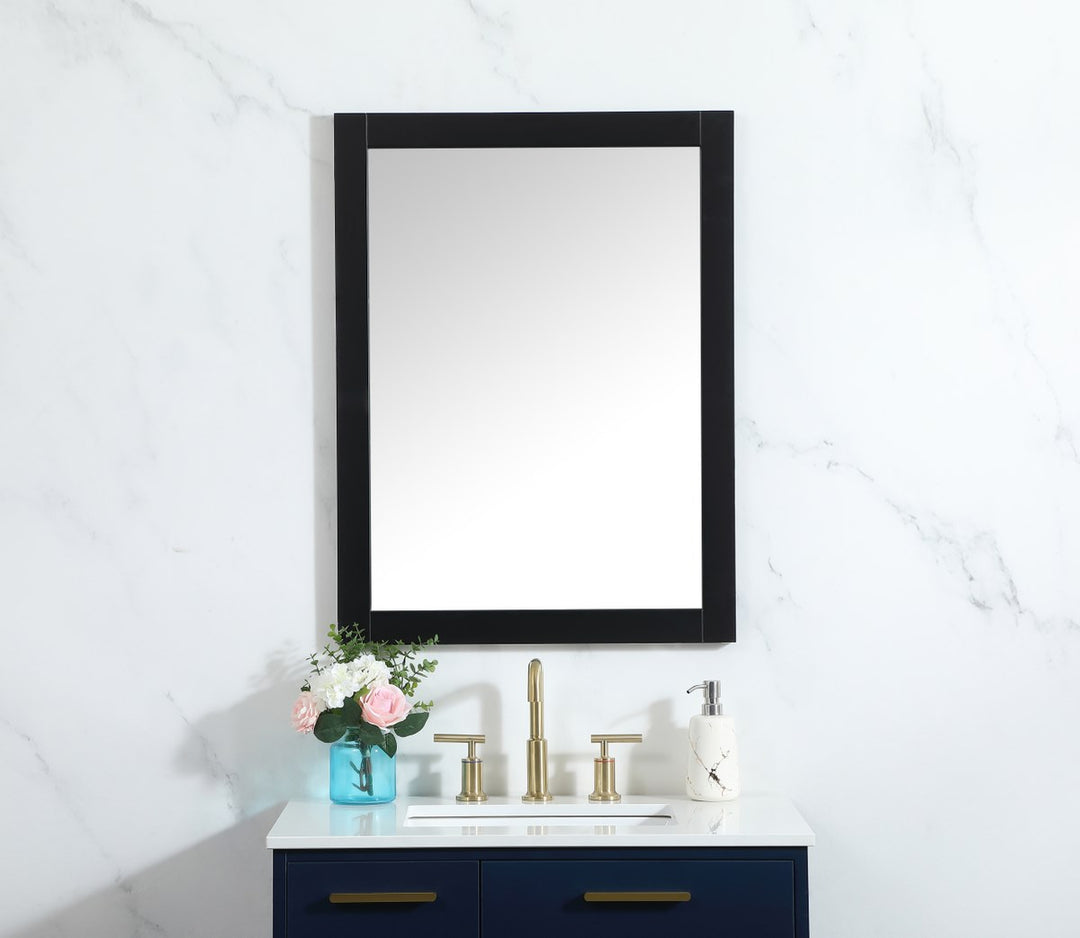 Vanity Mirror 24X32 Inch In Black
