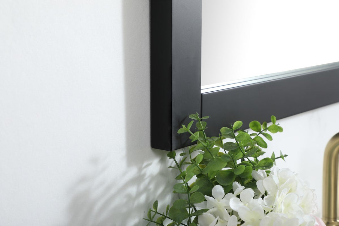 Vanity Mirror 24X32 Inch In Black