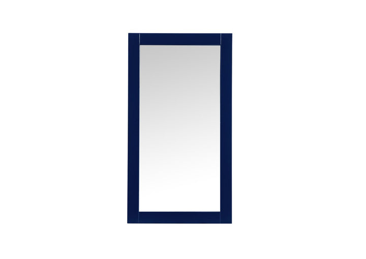 Vanity Mirror 18X32 Inch In Blue by Elegant Decor