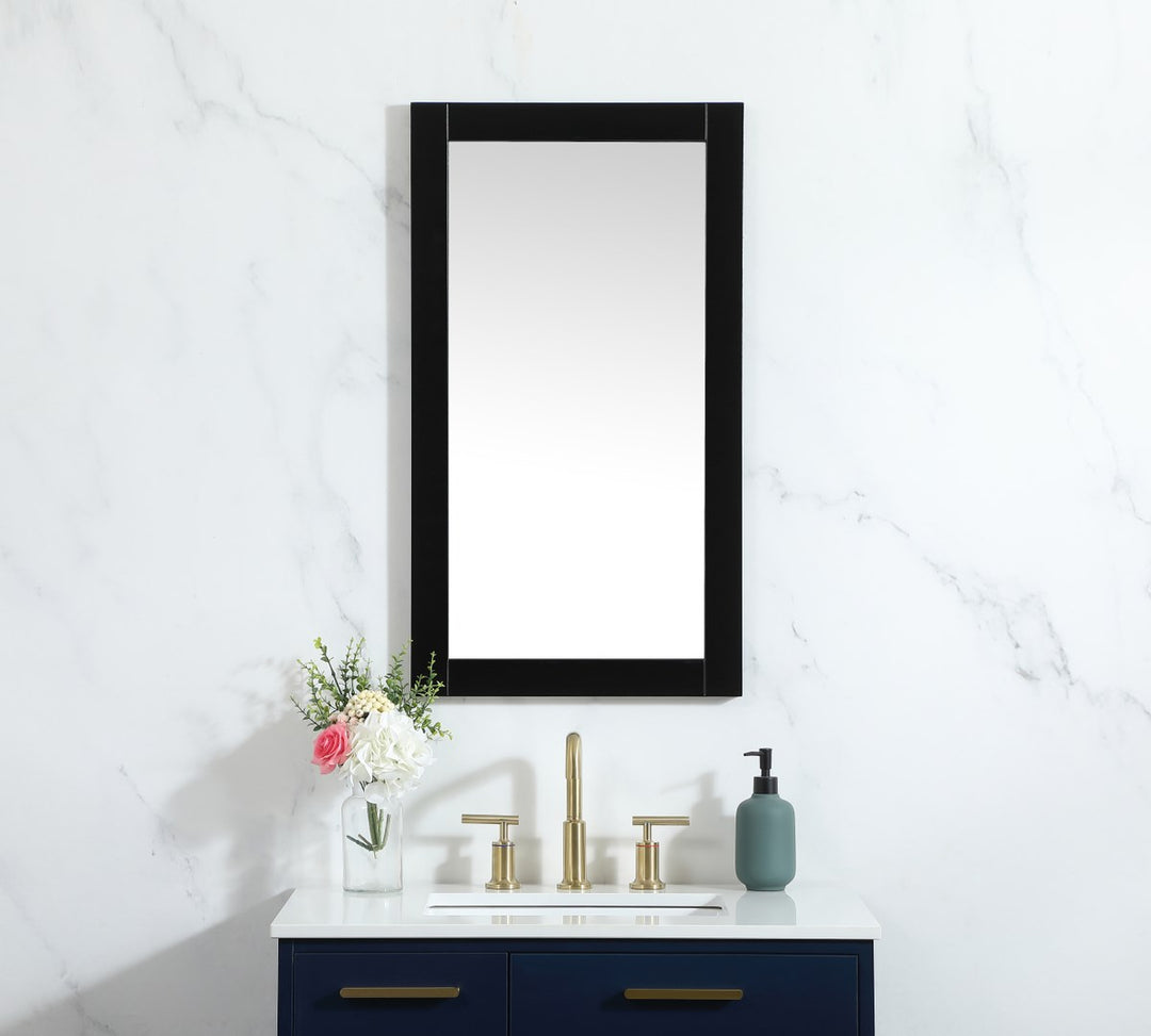 Vanity Mirror 18X32 Inch In Black