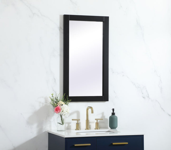Vanity Mirror 18X32 Inch In Black