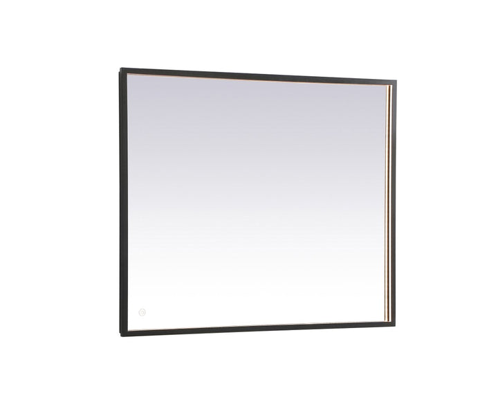 Black Led Mirror by Elegant Decor