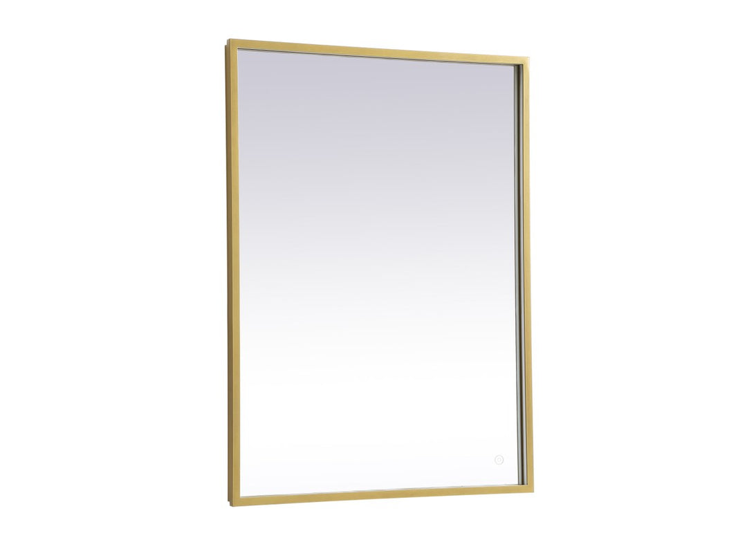 Brass Led Mirror