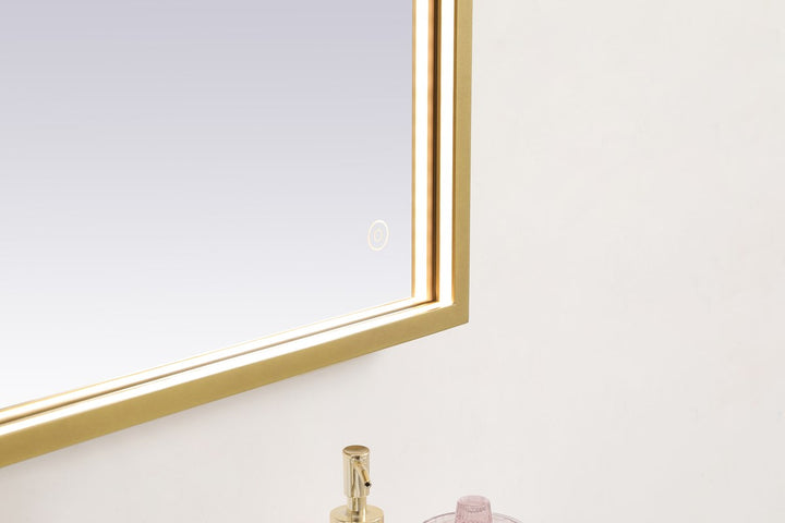 Brass Led Mirror