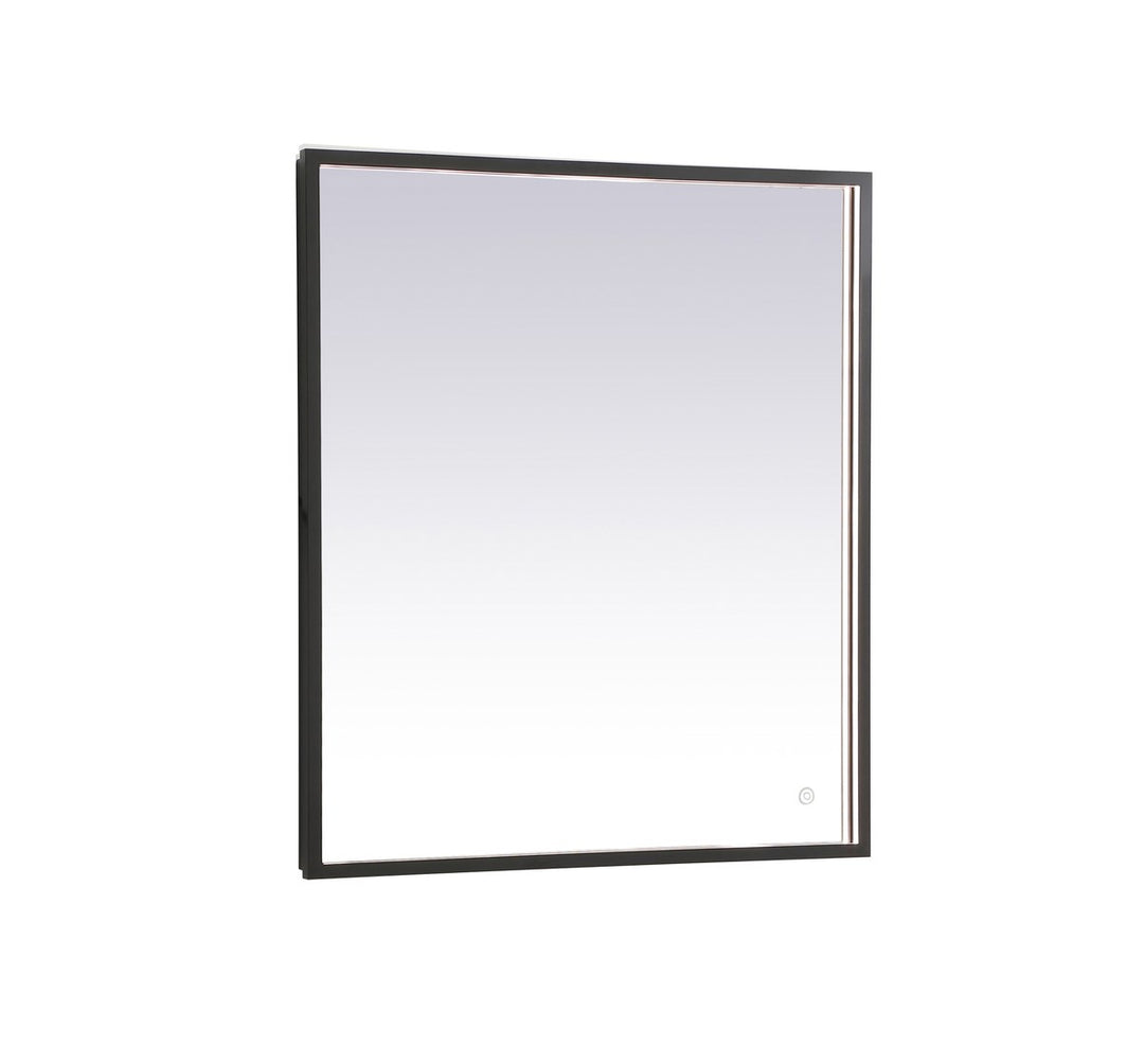 Black Led Mirror by Elegant Decor