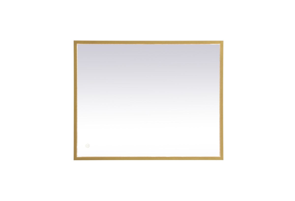 Brass Led Mirror