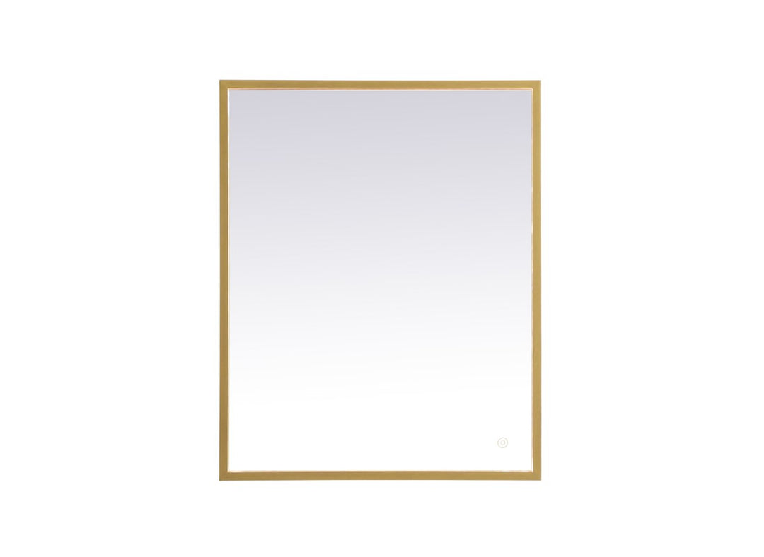 Brass Led Mirror