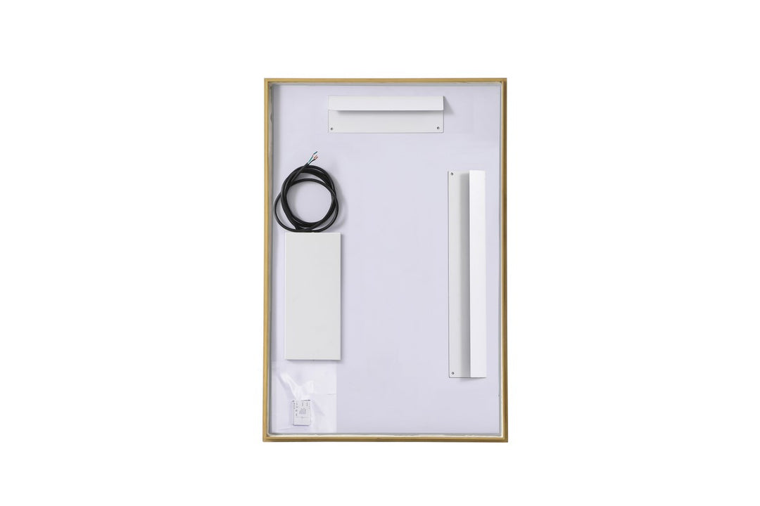 Brass Led Mirror