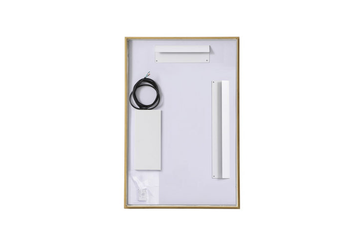 Brass Led Mirror