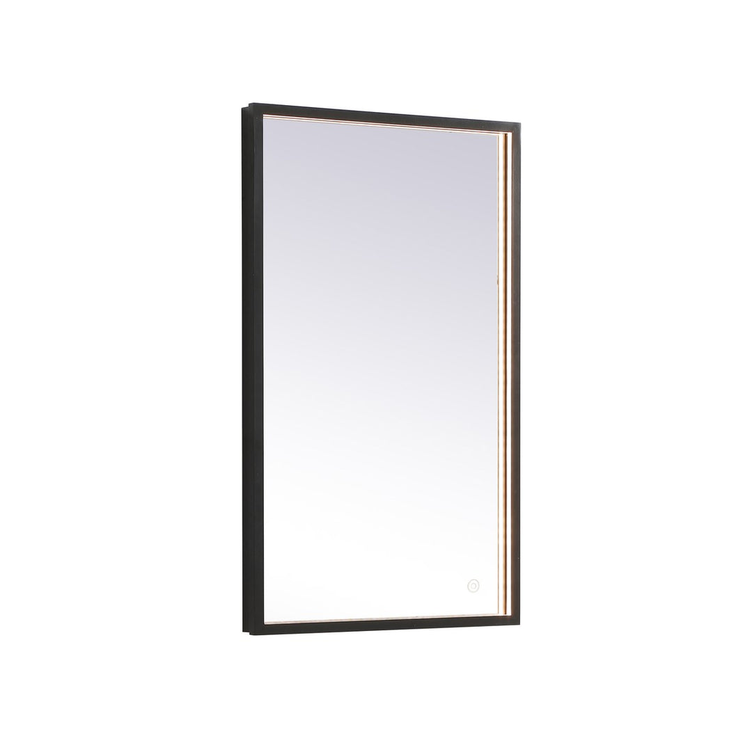 Black Led Mirror by Elegant Decor