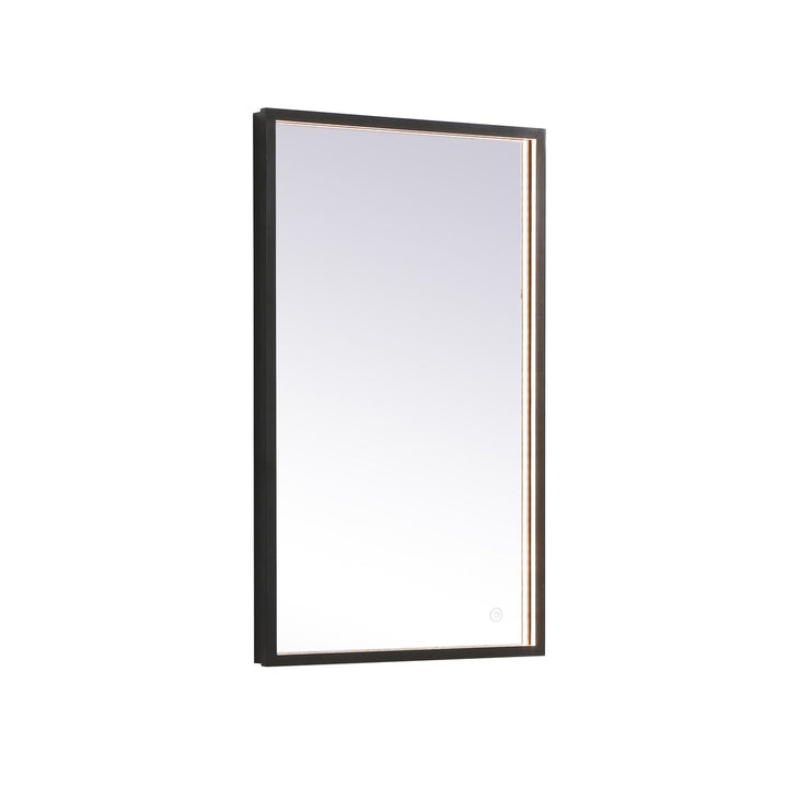 Black Led Mirror by Elegant Decor