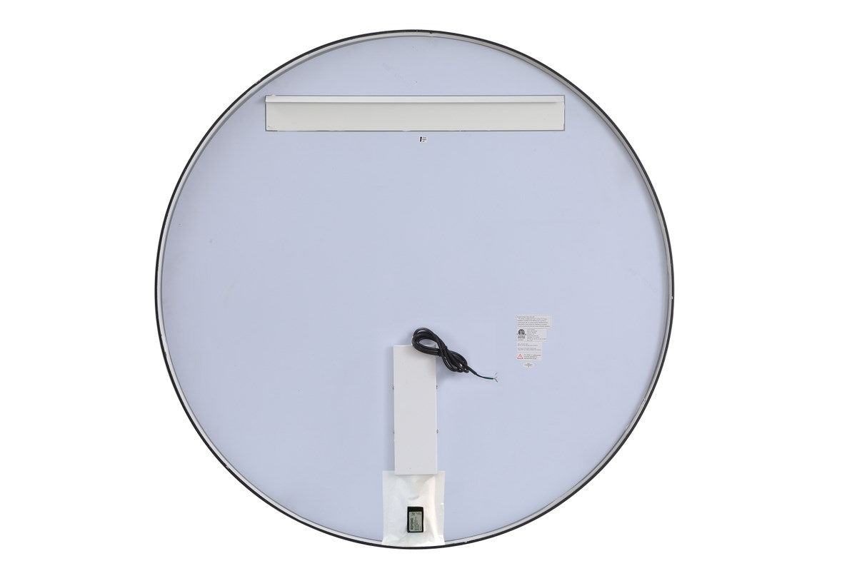 48 inch LED mirror with adjustable color temperature 3000K/4200K/6400K in black