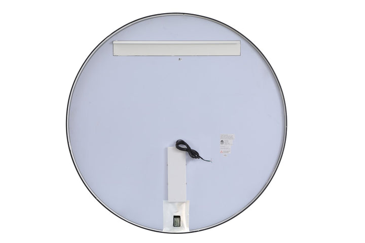 48 inch LED mirror with adjustable color temperature 3000K/4200K/6400K in black