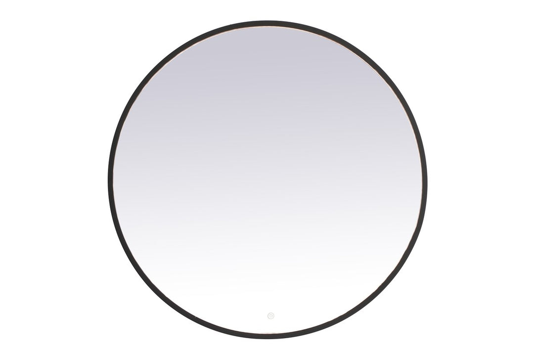 39 inch LED mirror with adjustable color temperature 3000K/4200K/6400K in black