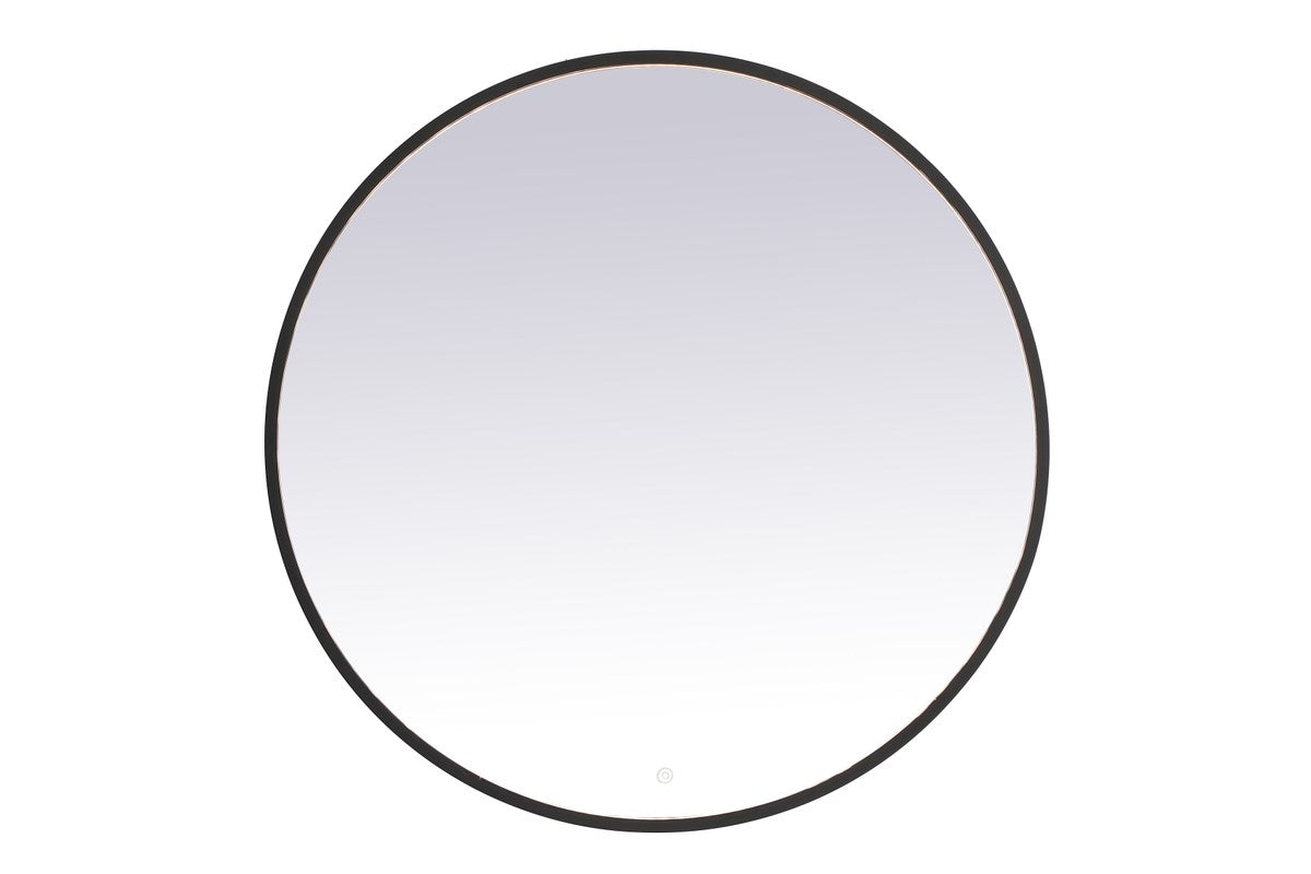 39 inch LED mirror with adjustable color temperature 3000K/4200K/6400K in black