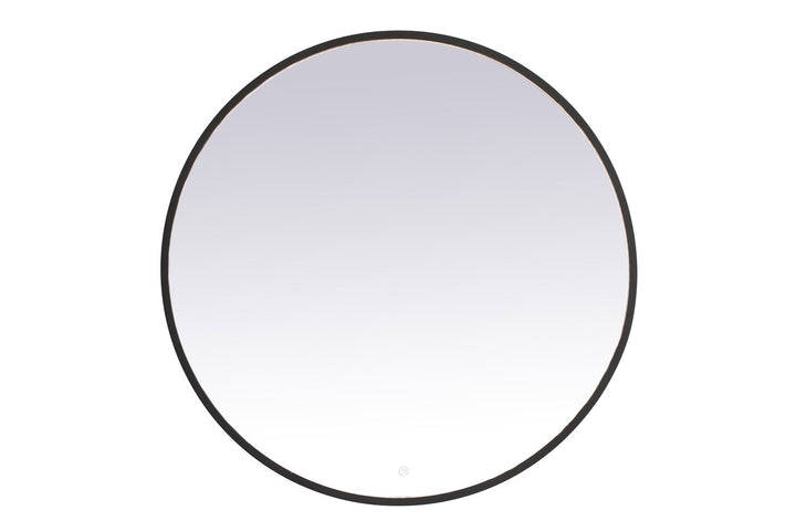 39 inch LED mirror with adjustable color temperature 3000K/4200K/6400K in black