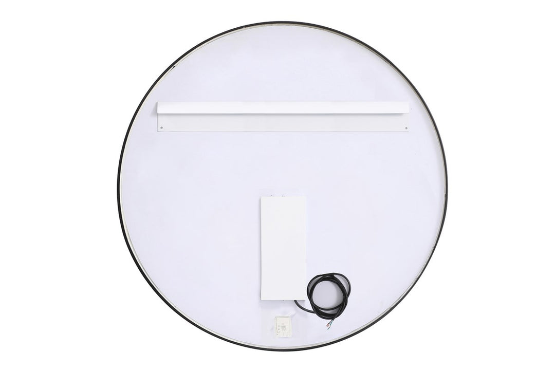 39 inch LED mirror with adjustable color temperature 3000K/4200K/6400K in black