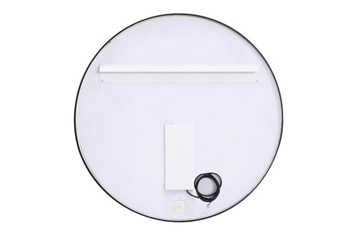 39 inch LED mirror with adjustable color temperature 3000K/4200K/6400K in black