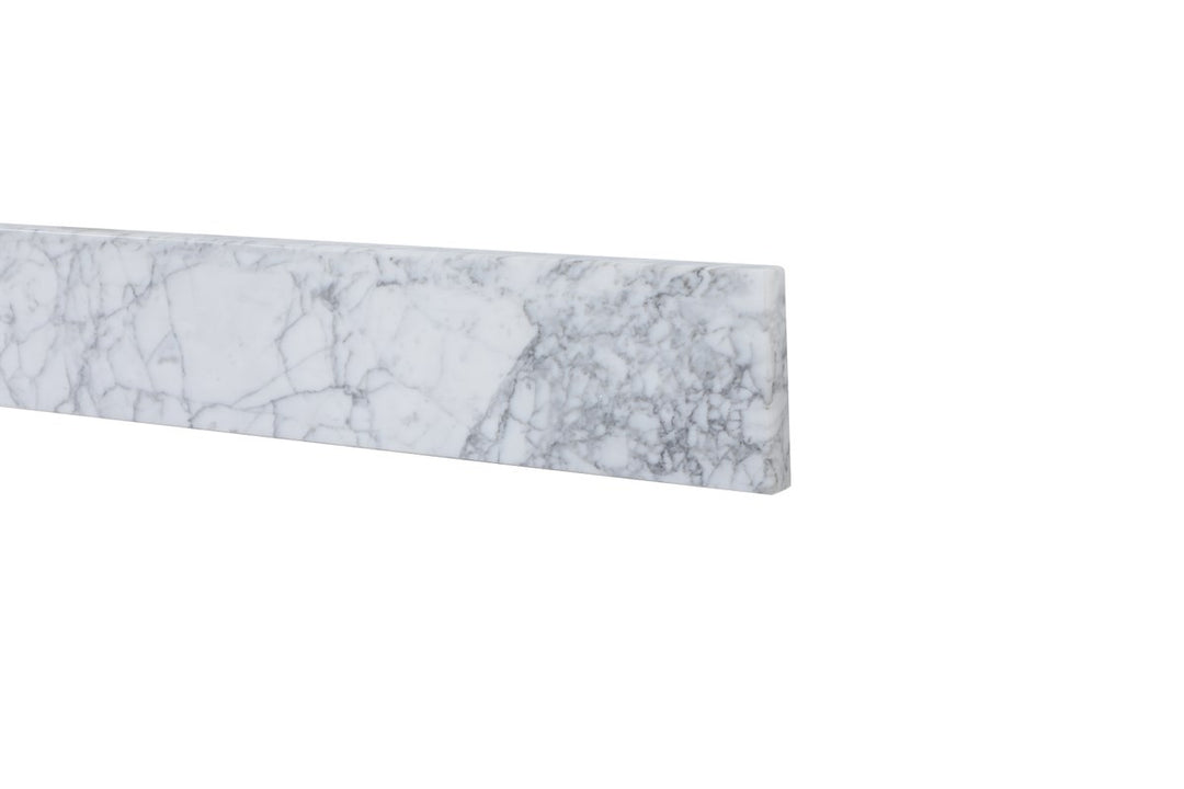 48 Inch Backsplash In Carrara White