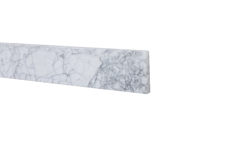 48 Inch Backsplash In Carrara White