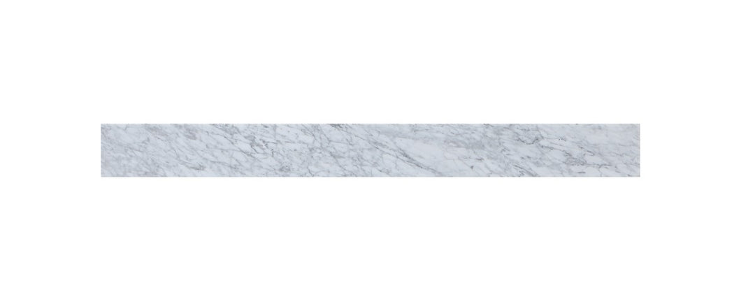 42 Inch Backsplash In Carrara White by Elegant Decor