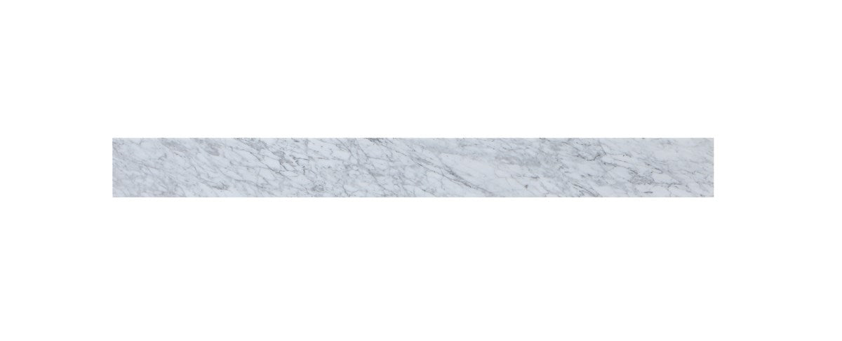 42 Inch Backsplash In Carrara White by Elegant Decor