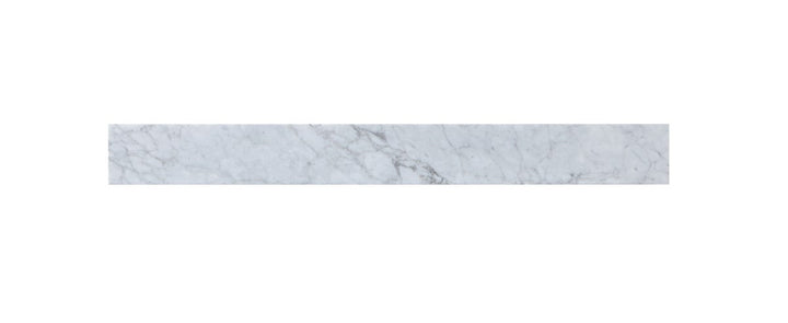 36 Inch Backsplash In Carrara White by Elegant Decor