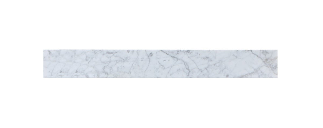 32 Inch Backsplash In Carrara White by Elegant Decor