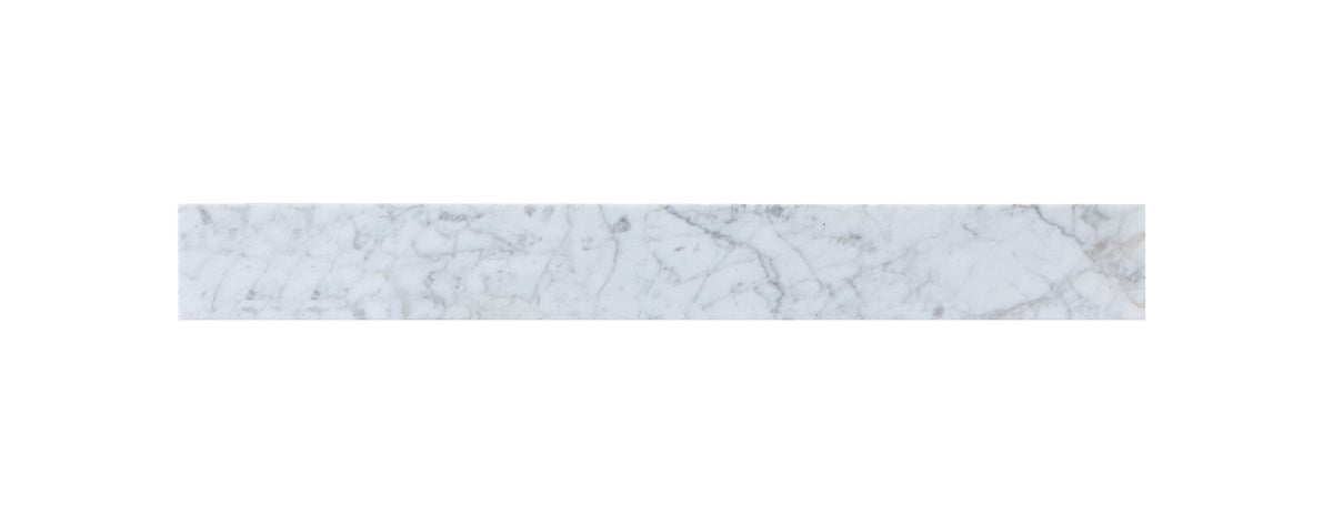 32 Inch Backsplash In Carrara White by Elegant Decor