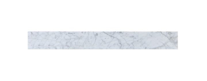 32 Inch Backsplash In Carrara White by Elegant Decor