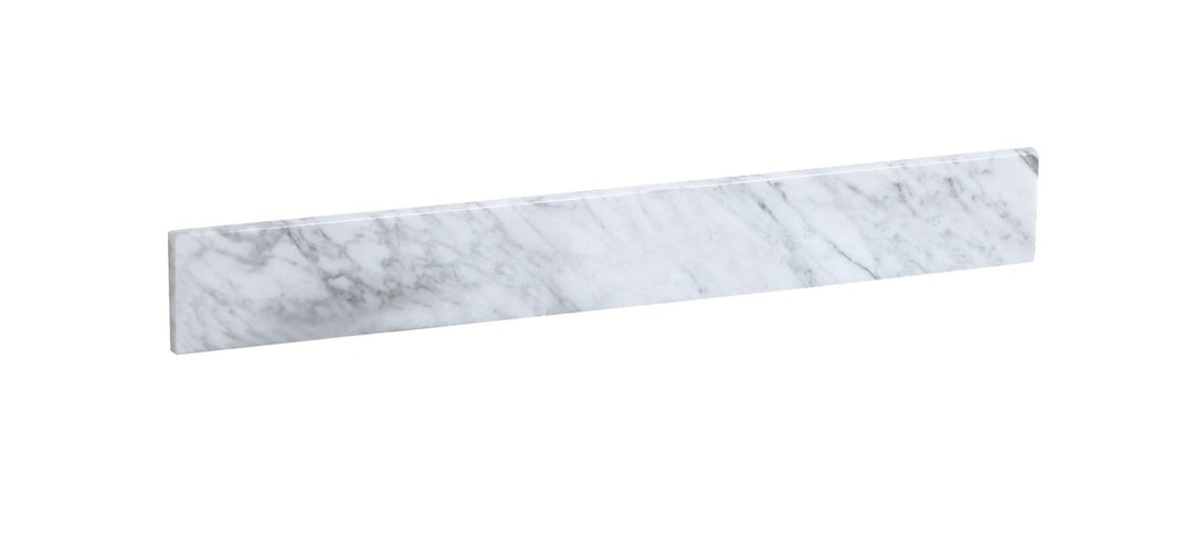 32 Inch Backsplash In Carrara White
