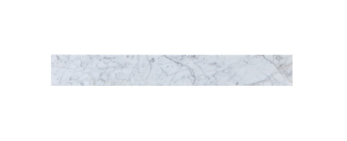 30 Inch Backsplash In Carrara White by Elegant Decor
