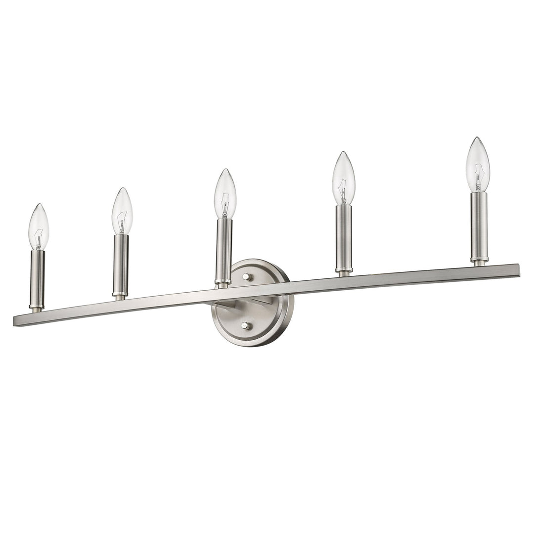 5-Light Satin Nickel Vanity by Acclaim Lighting