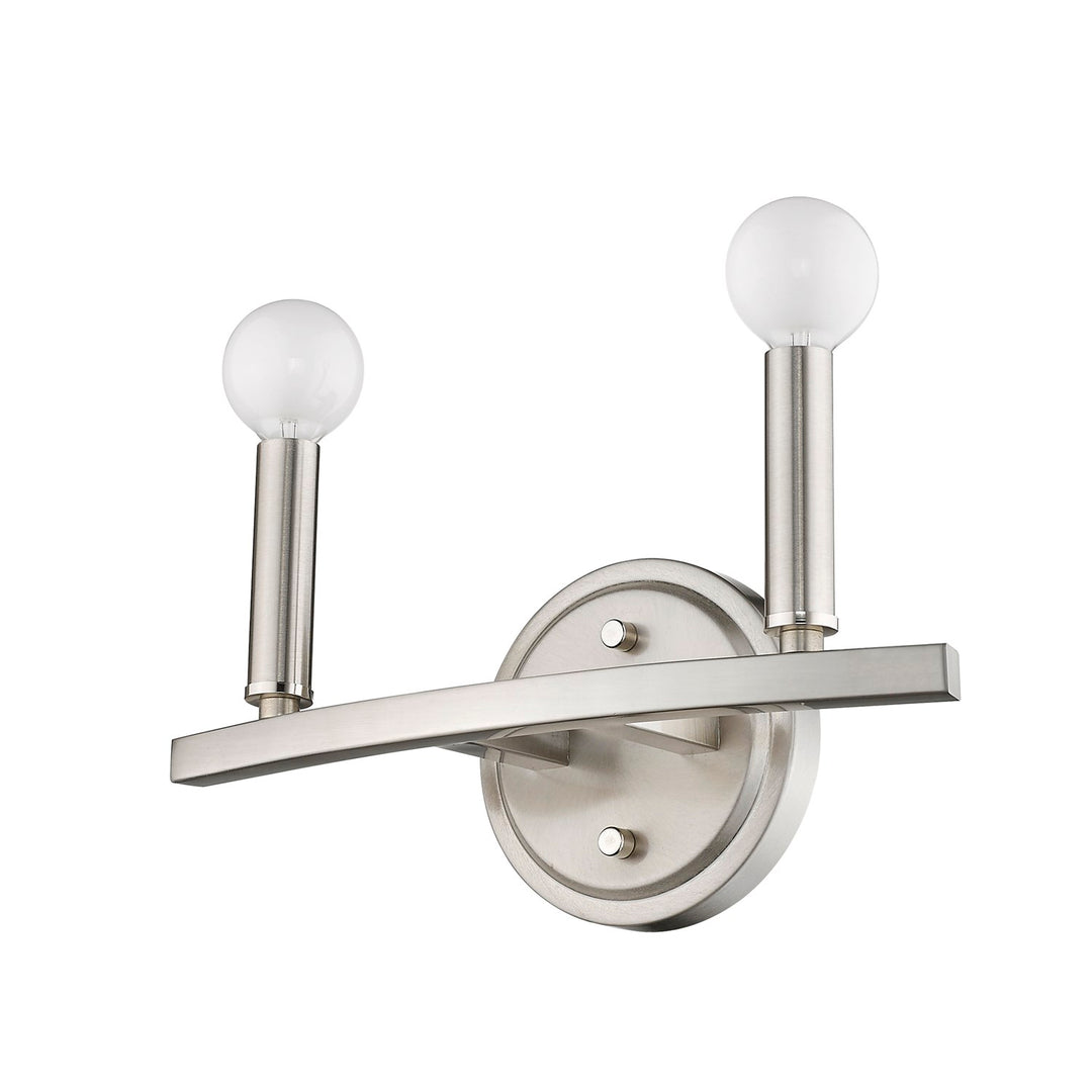 2-Light Satin Nickel Vanity