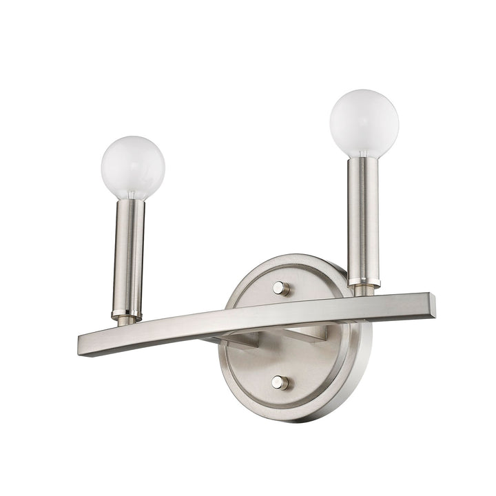 2-Light Satin Nickel Vanity