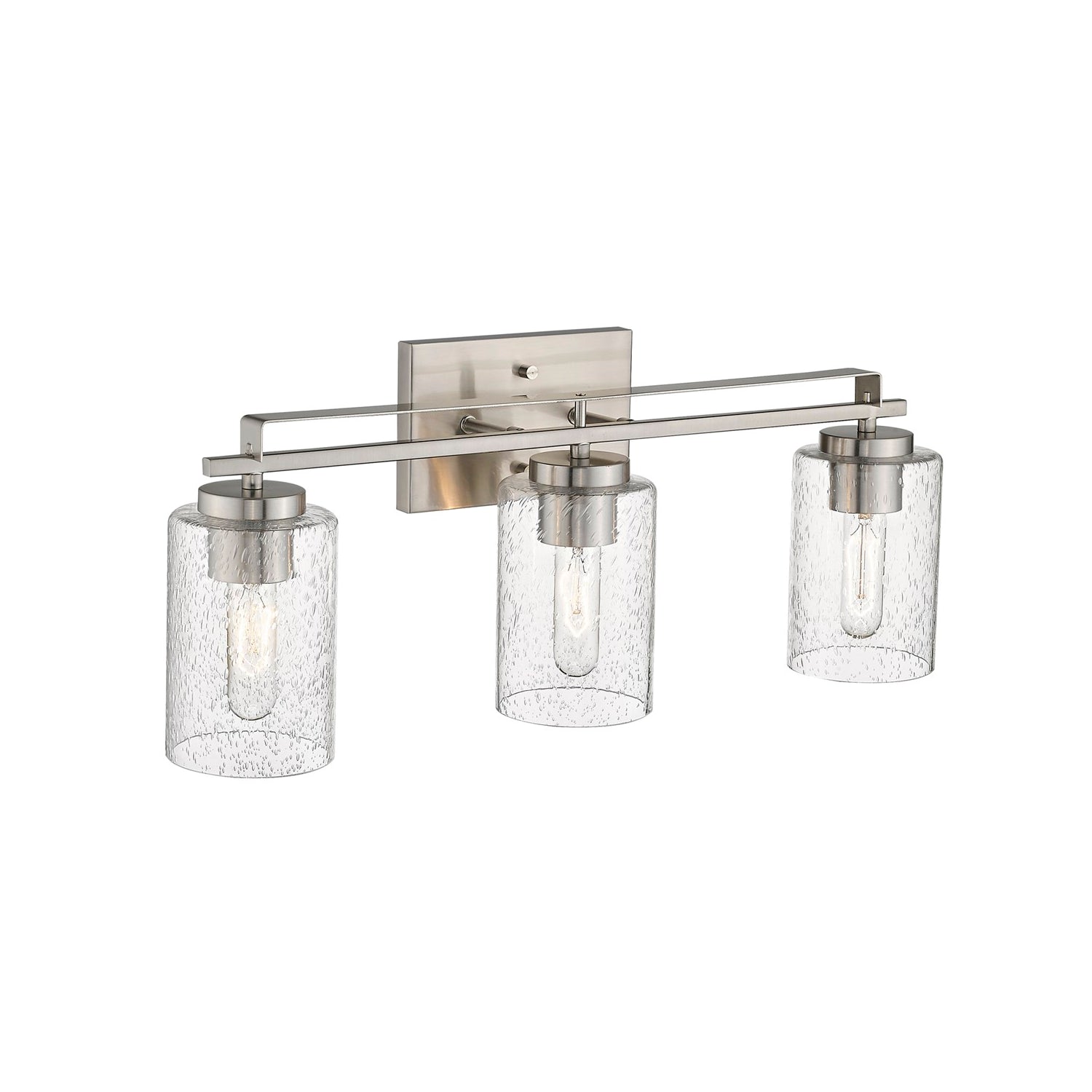 3-Light Satin Nickel Vanity