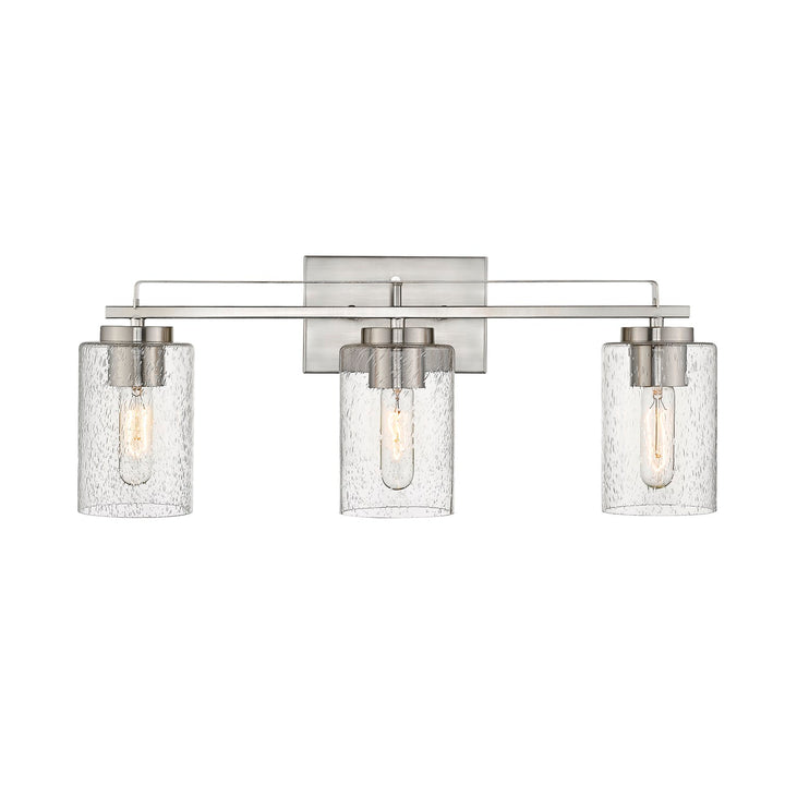 3-Light Satin Nickel Vanity