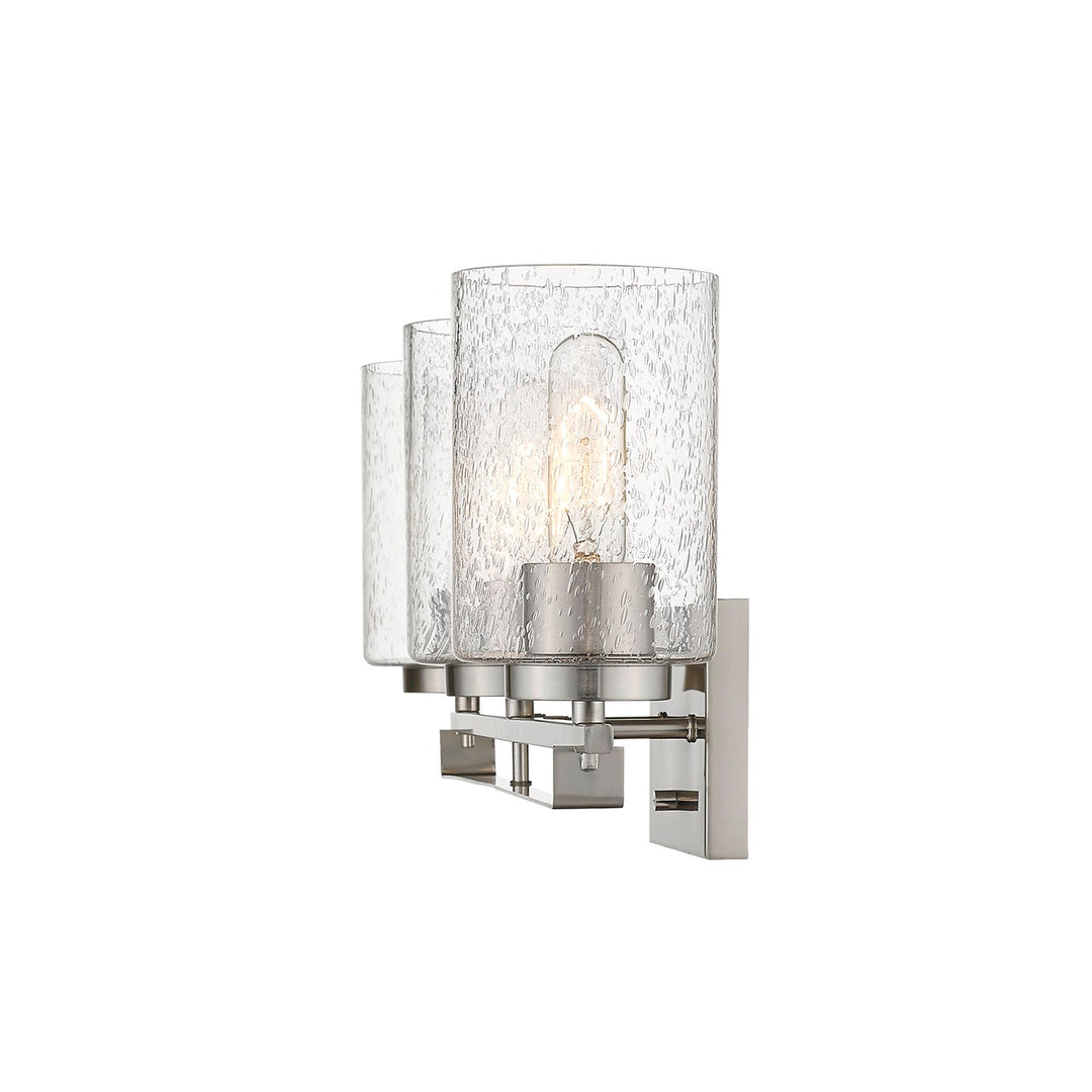3-Light Satin Nickel Vanity
